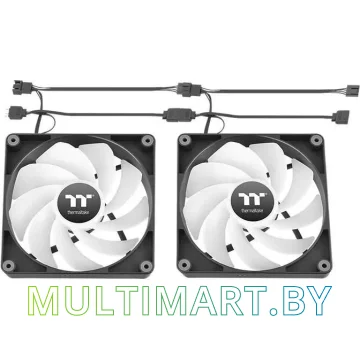 Набор вентиляторов Thermaltake CT120 Sync Reverse ARGB 2-Fan Pack (CL-F173-PL12SW-A)